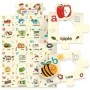 Headu Ecoplay - Puzzle Mare Alfabetul In Engleza Headu - 2